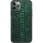 Кожаный чехол Boxface Apple iPhone 11 Pro Reptile Emerald