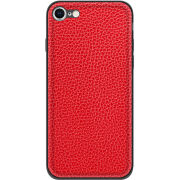 Кожаный чехол Boxface Apple iPhone SE (2020) Flotar Red