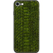 Кожаный чехол Boxface Apple iPhone SE (2020) Reptile Forest Green
