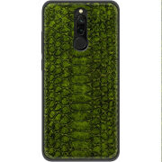 Кожаный чехол Boxface Xiaomi Redmi 8 Reptile Forest Green