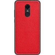 Кожаный чехол Boxface Xiaomi Redmi 5 Plus Flotar Red