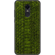 Кожаный чехол Boxface Xiaomi Redmi 5 Plus Reptile Forest Green