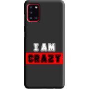 Черный чехол BoxFace Samsung A315 Galaxy A31 I'm Crazy