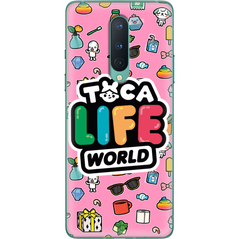 Чехол BoxFace OnePlus 8 Toca Boca Life World