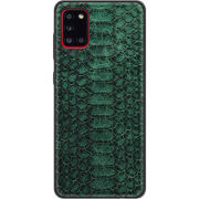 Кожаный чехол Boxface Samsung Galaxy A31 (A315) Reptile Emerald