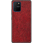 Кожаный чехол Boxface Samsung Galaxy S10 Lite (G770) Snake Red