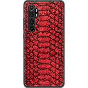 Кожаный чехол Boxface Xiaomi Mi Note 10 Lite Reptile Red