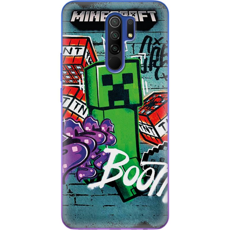 Чехол BoxFace Xiaomi Redmi 9 Minecraft Graffiti
