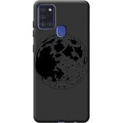 Черный чехол BoxFace Samsung A217 Galaxy A21s Planet