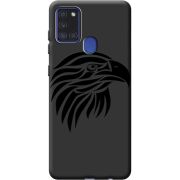 Черный чехол BoxFace Samsung A217 Galaxy A21s Eagle