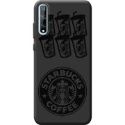 Черный чехол BoxFace Huawei P Smart S Black Coffee