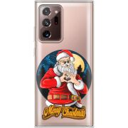 Прозрачный чехол BoxFace Samsung N985 Galaxy Note 20 Ultra Cool Santa