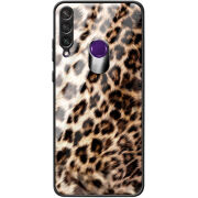 Защитный чехол BoxFace Glossy Panel Huawei Y6p Leopard Fur