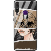 Защитный чехол BoxFace Glossy Panel Huawei Y6p Skull-Girl