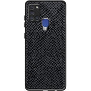 Кожаный чехол Boxface Samsung A217 Galaxy A21s Snake Graphite