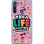 Чехол BoxFace Motorola G8 Toca Boca Life World