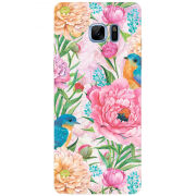 Чехол Uprint Samsung N930F Galaxy Note 7 Birds in Flowers