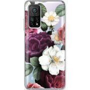 Прозрачный чехол BoxFace Xiaomi Mi 10T/ Mi 10T Pro Floral Dark Dreams