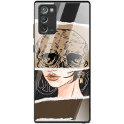 Защитный чехол BoxFace Glossy Panel Samsung N980 Galaxy Note 20 Skull-Girl