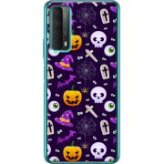 Чехол BoxFace Huawei P Smart 2021 Halloween Purple Mood