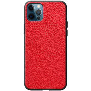 Кожаный чехол Boxface Apple iPhone 12 Pro Flotar Red