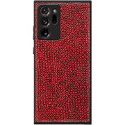 Кожаный чехол Boxface Samsung N985 Galaxy Note 20 Ultra Snake Red
