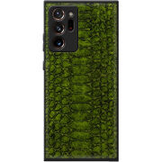 Кожаный чехол Boxface Samsung N985 Galaxy Note 20 Ultra Reptile Forest Green
