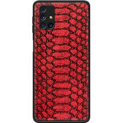Кожаный чехол Boxface Samsung M317 Galaxy M31s Reptile Red