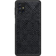 Кожаный чехол Boxface Samsung M317 Galaxy M31s Snake Graphite