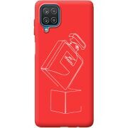 Красный чехол BoxFace Samsung A125 Galaxy A12 