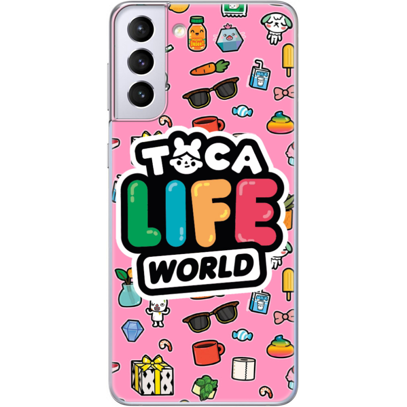 Чехол BoxFace Samsung G996 Galaxy S21 Plus Toca Boca Life World