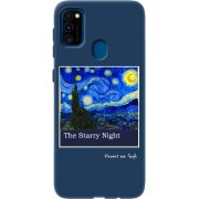 Синий чехол BoxFace Samsung M307 Galaxy M30s The Starry Night