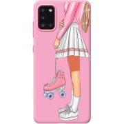 Розовый чехол BoxFace Samsung A315 Galaxy A31 Roller Girl