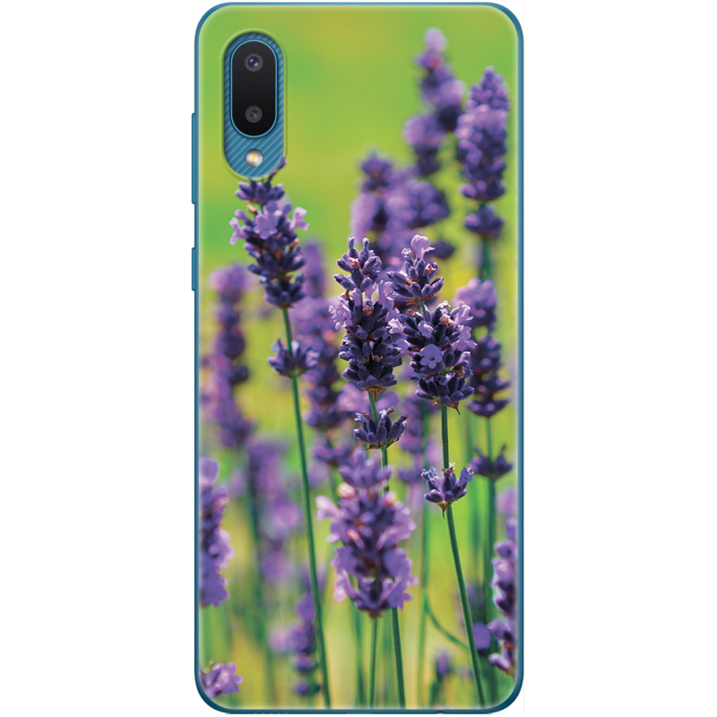 Чехол BoxFace Samsung A022 Galaxy A02 Green Lavender