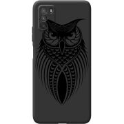 Черный чехол BoxFace Poco M3 Owl