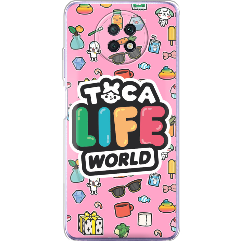 Чехол BoxFace Xiaomi Redmi Note 9T Toca Boca Life World