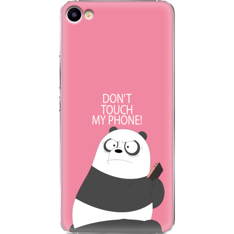 Чехол Uprint Meizu U10 Dont Touch My Phone Panda