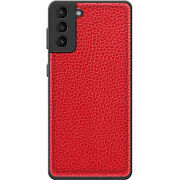 Кожаный чехол Boxface Samsung G996 Galaxy S21 Plus Flotar Red