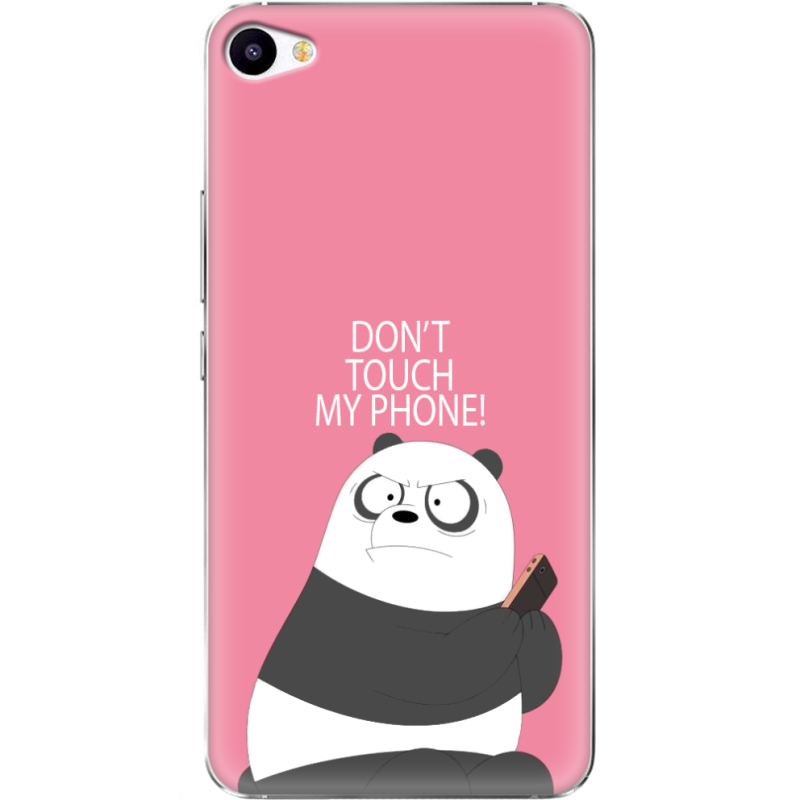 Чехол Uprint Meizu U20 Dont Touch My Phone Panda