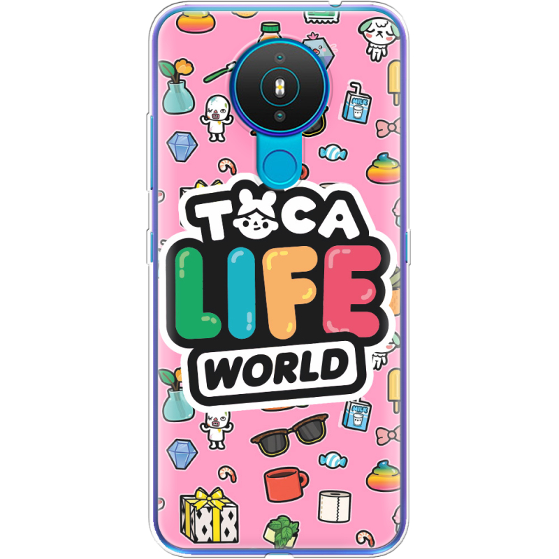 Чехол BoxFace Nokia 1.4 Toca Boca Life World