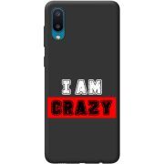 Черный чехол BoxFace Samsung A022 Galaxy A02  I'm Crazy
