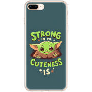 Чехол Uprint Apple iPhone 7/8 Plus Strong in me Cuteness is