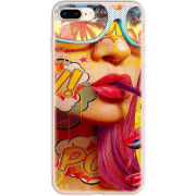 Чехол Uprint Apple iPhone 7/8 Plus Yellow Girl Pop Art