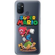 Прозрачный чехол BoxFace OnePlus Nord N100 Super Mario