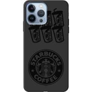 Черный чехол BoxFace Apple iPhone 13 Pro Black Coffee