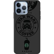 Черный чехол BoxFace Apple iPhone 13 Pro Dark Coffee
