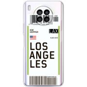 Прозрачный чехол BoxFace Huawei Nova 8i Ticket Los Angeles