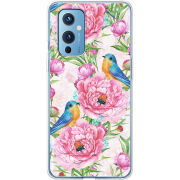 Чехол BoxFace OnePlus 9 Birds and Flowers
