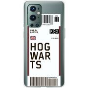 Прозрачный чехол BoxFace OnePlus 9 Pro Ticket Hogwarts