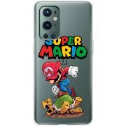Прозрачный чехол BoxFace OnePlus 9 Pro Super Mario